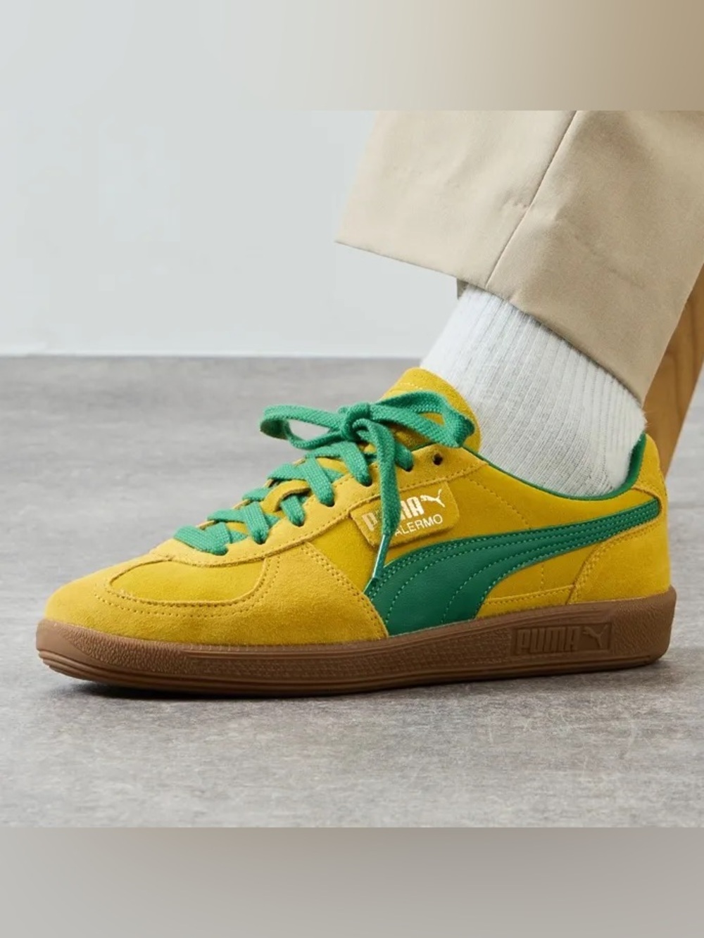 Puma Palermo in Pele Yellow